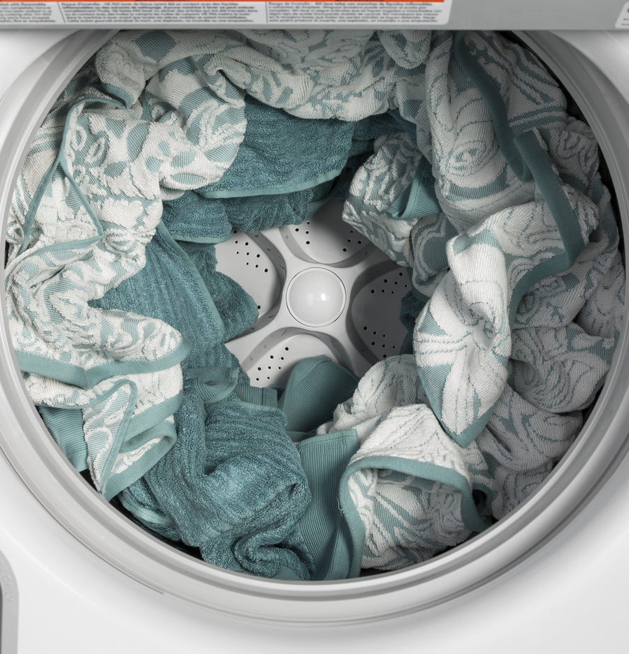 GE 4.6 cu. ft. High-Efficiency White Top Load Washer with Infusor, ENERGY STAR GTW500ASNWS - Certified Refurbished