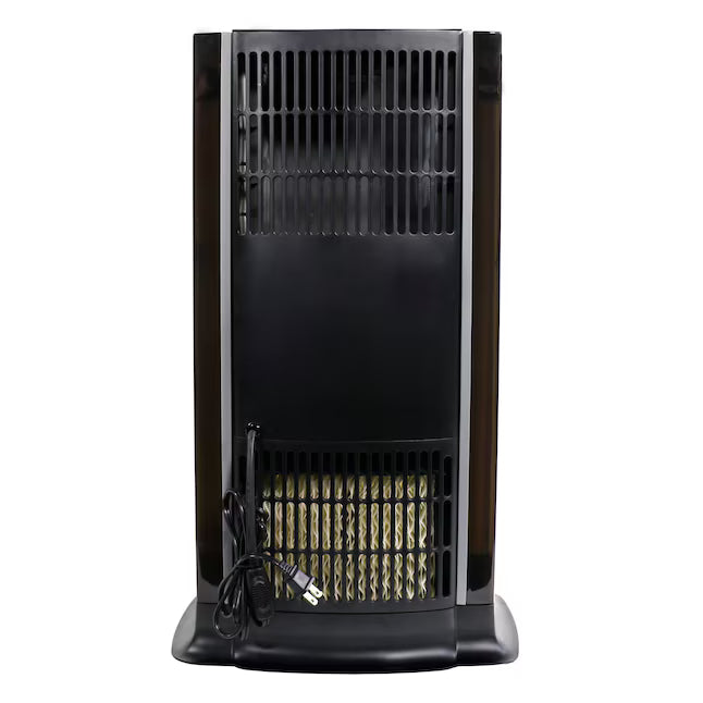 AIRCARE Tower Evaporative Large Room Tower Humidifier in Black D46720 - Open Box
