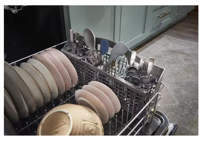 Pictures of Whirlpool Built-In Tall Tub Dishwasher in Monochromatic Stainless Steel with Extended Soak Cycle - 18SD022 - WDT531HAPM - Scratch & Dent (Minor) - Neu Appliance Outlet - Discount Appliance Outlet in Austin, Tx