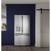 GE ENERGY STAR 25.7 Cu. Ft. Fingerprint Resistant French-Door Refrigerator 31134SD215 - GFE26JYMFS - Scratch & Dent (Moderate)