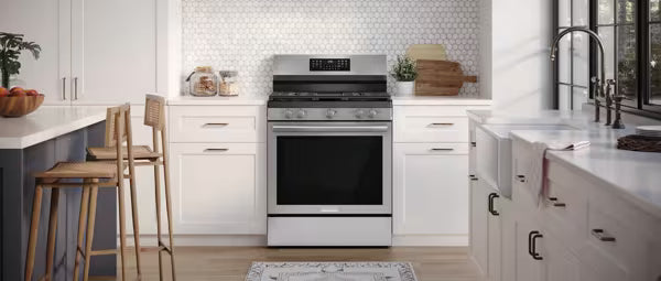 Frigidaire Gallery 6 cu. ft. 5 Burner Slide-In Gas Range with Total Convection and Air Fry, Smudge Proof Stainless Steel 20531SD491 - GCRG3060BF - Scratch & Dent (Minor)