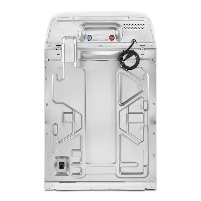 Amana Top Load 3.5 Cu. Ft. Washer with Dual Action Agitator, Porcelain Tub, and Late Lid Lock 22136SD363 - NTW4516FW - Open Box