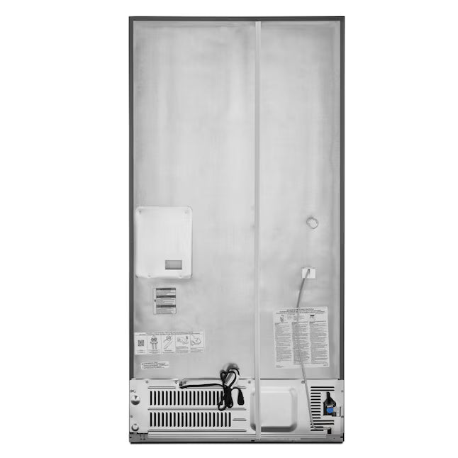 KitchenAid 23.8 cu. ft. Counter-Depth French Door Platinum Interior Refrigerator with PrintShield™ Finish 31133SD123 - KRFC704FPS - Scratch and Dent (Moderate)
