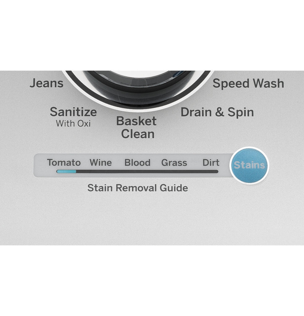 Pictures of GE ENERGY STAR® 4.5 cu. ft. Capacity Washer with Stainless Steel Basket GTW685BPLDG - Certified Refurbished and GE 7.4 cu. ft. Capacity Smart Electric Dryer with HE Sensor Dry GTD75ECPLDG - Certified Refurbished - Neu Appliance Outlet - Discount Appliance Outlet in Austin, Tx