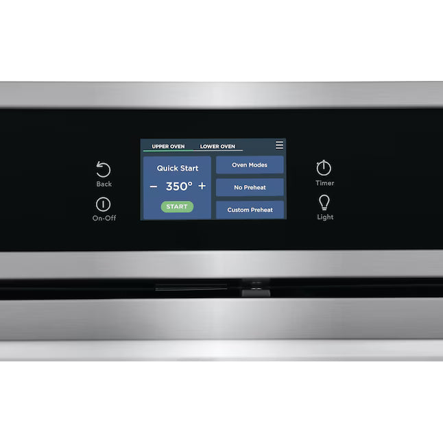 Frigidaire Gallery Stainless Steel 30" Double Electric Wall Oven with 15+ Ways To Cook, Air Fry and Air Sous Vide GCWD3067AF - Open Box