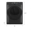 GE® ENERGY STAR® 7.8 cu. ft. Capacity Smart Front Load Electric Dryer with Steam and Sanitize Cycle 6SD075 - GFD65ESPVDS - Scratch & Dent (Minor)
