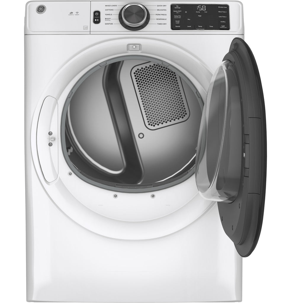 GE ENERGY STAR 4.8 cu. ft. Capacity Smart Front Load Washer with UltraFresh Vent System GFW550SSNWW - New in Box and GE ENERGY STAR 7.8 cu. ft. Smart Front Load Electric Dryer with Sensor Dry GE9866E - GFD55ESSNWW - New in Box