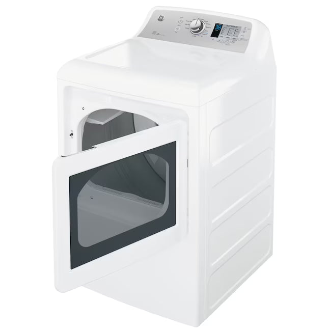 GE White Top Load 4.0 Cu. Ft. Capacity Washer with Stainless Steel Wash Basket GTW325ASWWW - New in Box and  GE ENERGY STAR 7.4 cu. ft. Capacity Aluminized Alloy Drum Electric Dryer with Sensor Dry  15035 - GTD65EBSJWS - Certified Refurbished