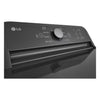 LG 7.3 cu. ft. Ultra Large High Efficiency Electric Dryer in Monochrome Grey 24SD13 - DLE6100M - Scratch & Dent (Minor)