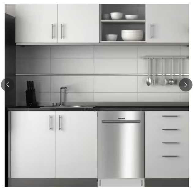 Pictures of 18 in. Honeywell Dishwasher with 8 Place settings 6 Washing Programs with Stainless Steel Tub and UL/Energy Star 25SD084 - HDS18SS - Scratch & Dent (Minor) - Neu Appliance Outlet - Discount Appliance Outlet in Austin, Tx