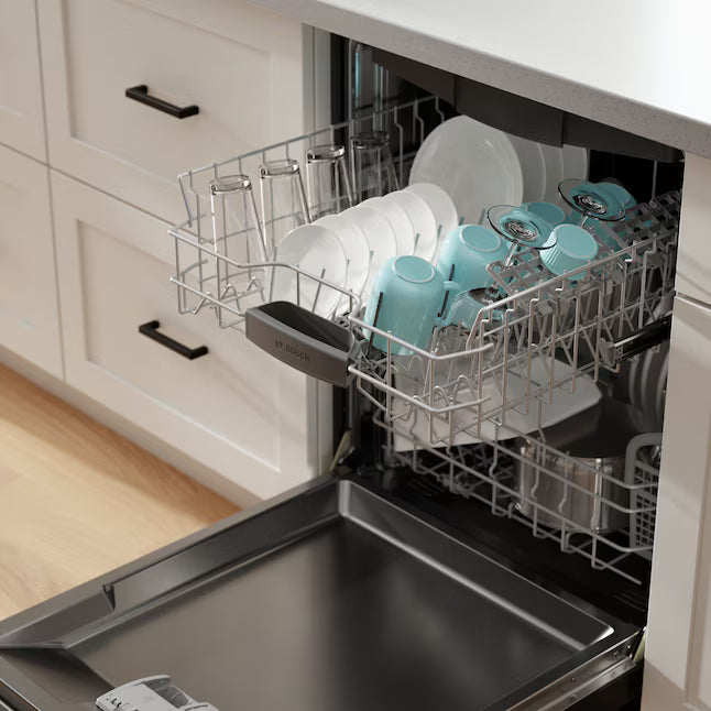 Bosch Black 300 Series Dishwasher with 3rd Rack and Wi-Fi Enabled Home Connect 251315SD1140 - SHE53C86N - Scratch & Dent (Moderate)