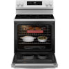 Pictures of GE® ENERGY STAR® 30" Free-Standing Electric Convection Range with No Preheat Air Fry and EasyWash™ Oven Tray GRF600AVWW - New in Box - Neu Appliance Outlet - Discount Appliance Outlet in Austin, Tx