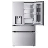 Pictures of LG 29 cu. ft. Smart InstaView® Door-in-Door® Standard-Depth MAX™ 4-Door French Door Refrigerator with MyColor™ 7SD306 - LF29S8365S - Scratch & Dent (Major) - Neu Appliance Outlet - Discount Appliance Outlet in Austin, Tx