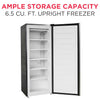 Pictures of Frigidaire 6.5-cu ft Garage Ready Upright Freezer in Stainless Steel - S177 - EFRF698 - Scratch & Dent (Minor) - Neu Appliance Outlet - Discount Appliance Outlet in Austin, Tx