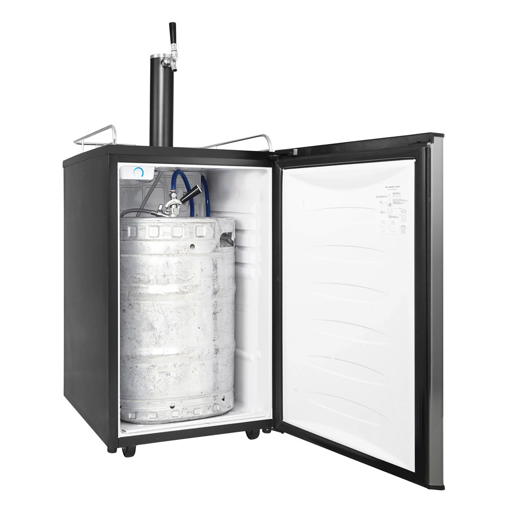 Pictures of Danby 5.4 cu. ft. Single-Tap Keg Cooler in Stainless Steel 25SD152 - DKC054A9SLDB - New in Box - Neu Appliance Outlet - Discount Appliance Outlet in Austin, Tx