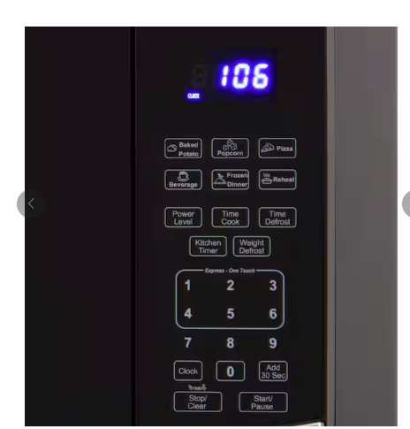 Pictures of Avanti 0.9 cu. ft. 19 in. W Countertop Microwave in Stainless Steel 251317SD1274 - MT09V3S - Scratch & Dent (Minor) - Neu Appliance Outlet - Discount Appliance Outlet in Austin, Tx