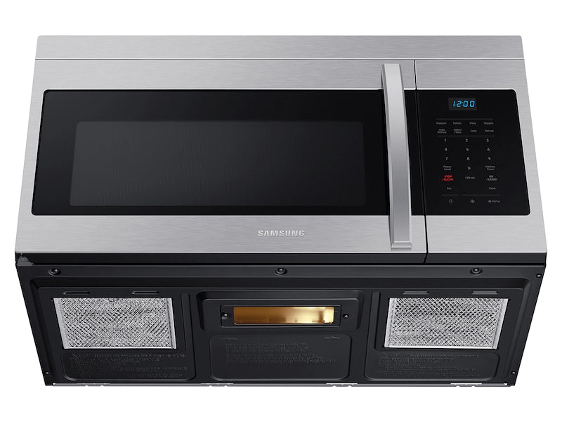 Samsung Over-the-Range Microwave in Stainless Steel with Auto Cook ME16A4021AS - Scratch & Dent (Minor)