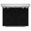 Pictures of Maytag Glass Top 5 Elements 6.2-cu ft Self-Cleaning Freestanding Electric Range in Stainless Steel 25139SD774 - MER8700DS - Neu Appliance Outlet - Discount Appliance Outlet in Austin, Tx