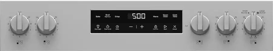 GE® ENERGY STAR® 30" Free-Standing Electric Range with Crisp Mode 25SD045 - GRF500SVSS - Open Box