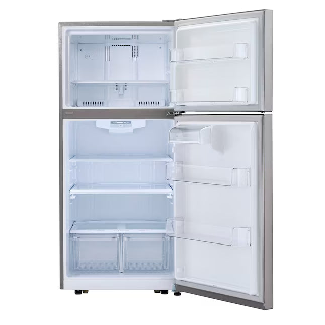 LG 20 cu. ft. 30 Inch Wide Top Freezer Refrigerator in Stainless Steel 21SD008 - LTCS20020S - Scratch & Dent (Minor)