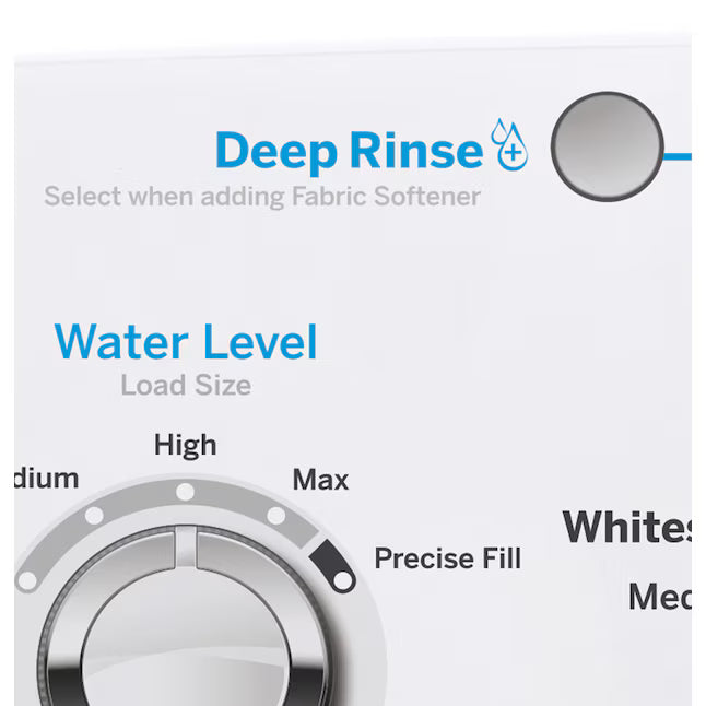 GE White Top Load 4.0 Cu. Ft. Capacity Washer with Stainless Steel Wash Basket GTW325ASWWW - Open Box and GE White Electric Aluminized Alloy Drum 7.2 Cu. Ft. Dryer with Sensor Dry and Extended Tumble 16234 - GTD45EASJWS - Certified Refurbished