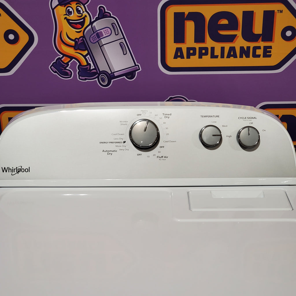 Pictures of Whirlpool White Electric Extra Large 7.0 Cu. Ft. Dryer with Wrinkle Shield 6SD78 - WED4815EW - Scratch & Dent (Minor) - Neu Appliance Outlet - Discount Appliance Outlet in Austin, Tx