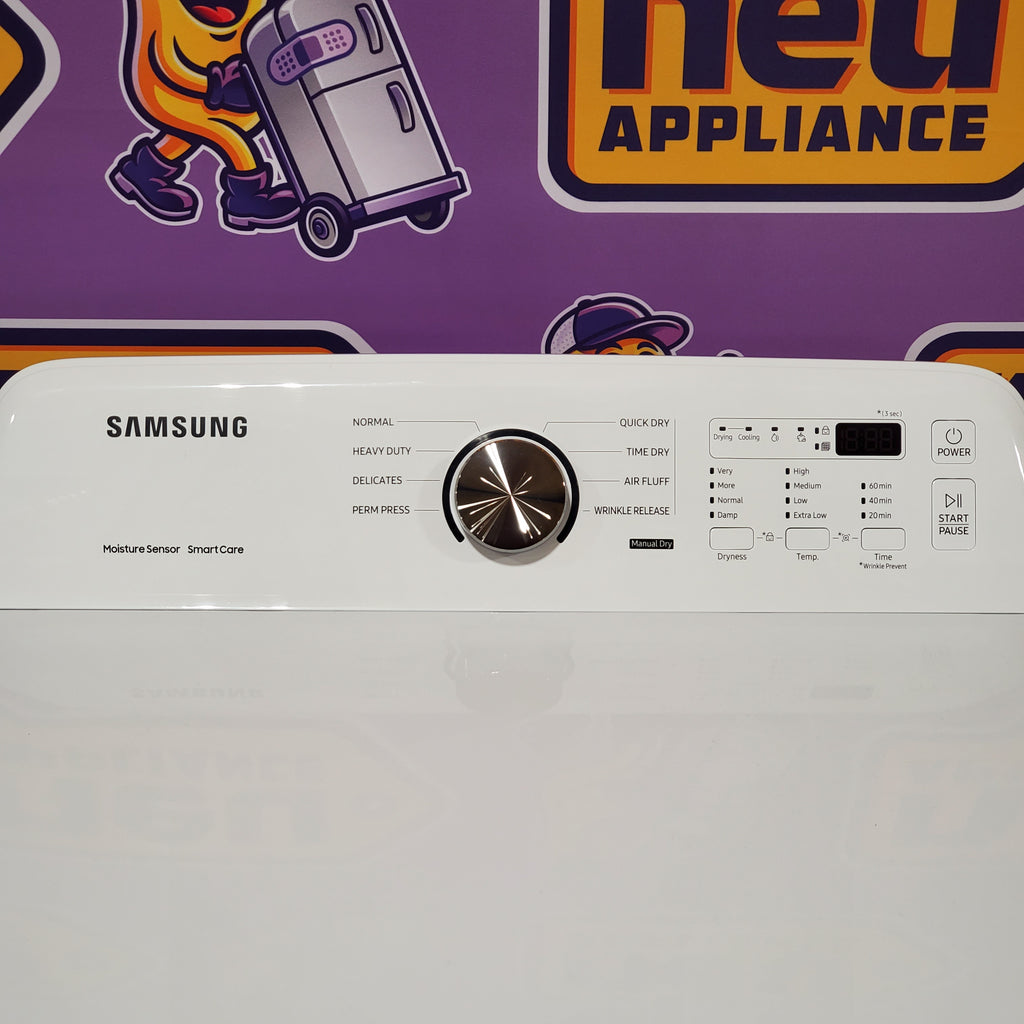 Pictures of Samsung 7.2 cu. ft. Electric Dryer with Sensor Dry in White - Neu Appliance Outlet - Discount Appliance Outlet in Austin, Tx