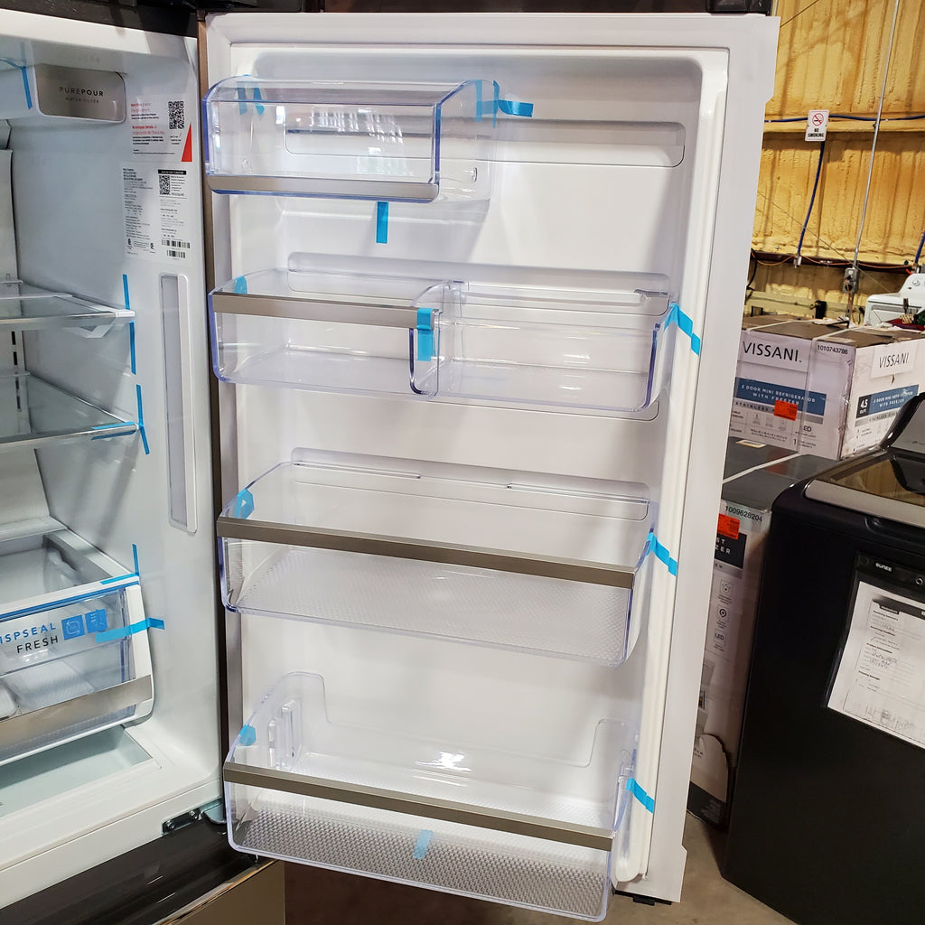 Pictures of Frigidaire Gallery 22 Cu. Ft. 4-Door Counter-depth French Door Refrigerator with Ice Maker (Fingerprint Resistant Stainless Steel) ENERGY STAR 22SD017 - GRMC2273CF - Open Box - Neu Appliance Outlet - Discount Appliance Outlet in Austin, Tx