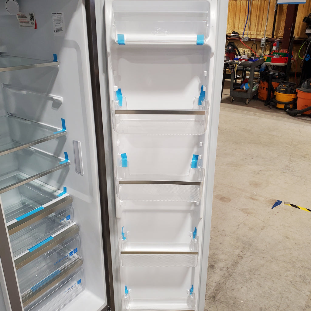 Frigidaire Gallery Smudge Proof Stainless Steel 26 Cu. Ft. Side by Side Refrigerator with Bright LED Lighting 24SD54 - GRSS2652AF - Scratch & Dent (Moderate)