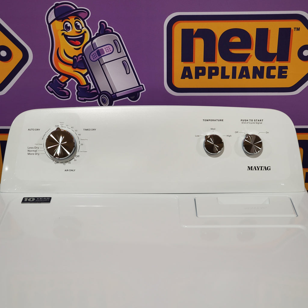 Pictures of Maytag Top Load Style Electric Wrinkle Prevent 7.0 cu. ft. Dryer with Auto Dry 6SD68 - MED4005SW - Open Box - Neu Appliance Outlet - Discount Appliance Outlet in Austin, Tx