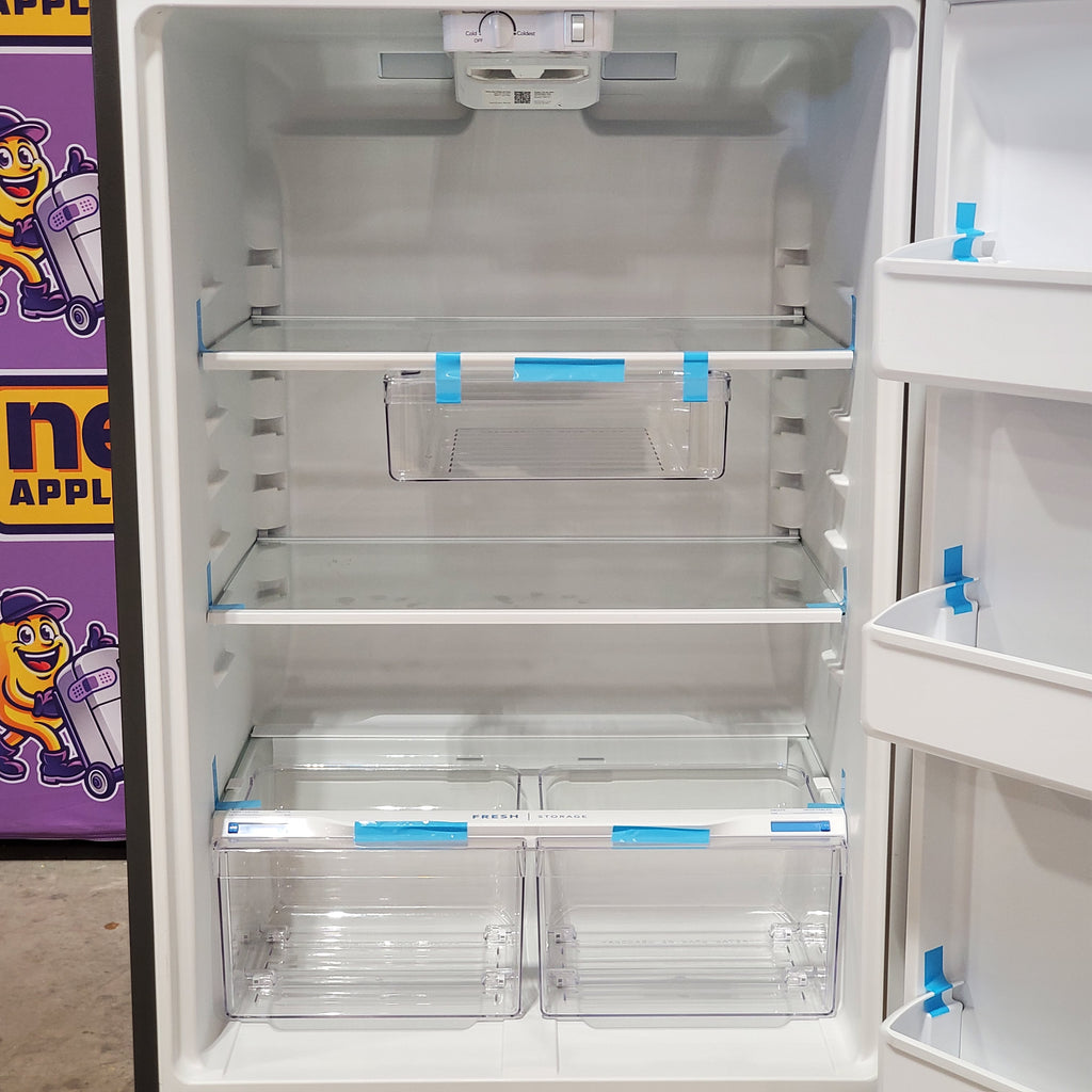 Frigidaire 18.3 cu. ft. 30"  Wide Top Freezer Refrigerator with EvenTemp Cooling System 24SD44 - FFTR1835VS - Scratch & Dent (Minor)