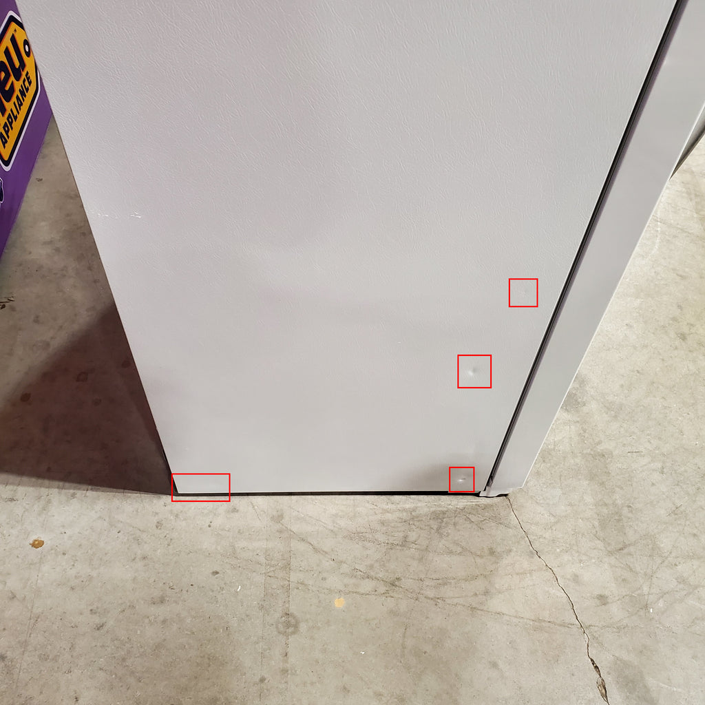 Pictures of Frigidaire 20 Cu. Ft. Energy Star Garage Ready Single-Door Refrigerator in White 3SD411 - FRAE2024AW - Scratch & Dent (Minor) - Neu Appliance Outlet - Discount Appliance Outlet in Austin, Tx