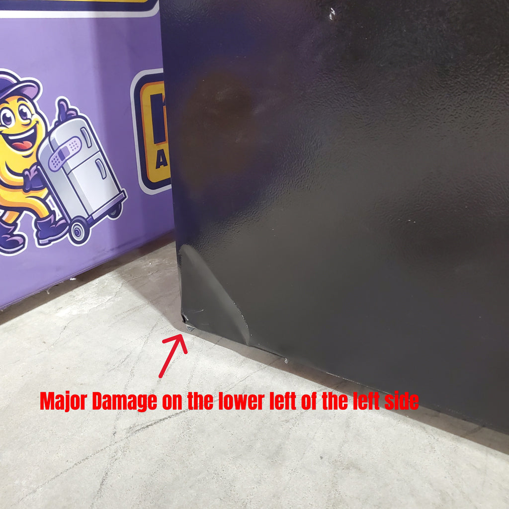 Vissani 18.1 cu. ft. Top Freezer Refrigerator in Fingerprint Resistant Stainless Steel Look, Garage Ready 25138SD761 - MDTF18SSR5 - Scratch & Dent (Major)