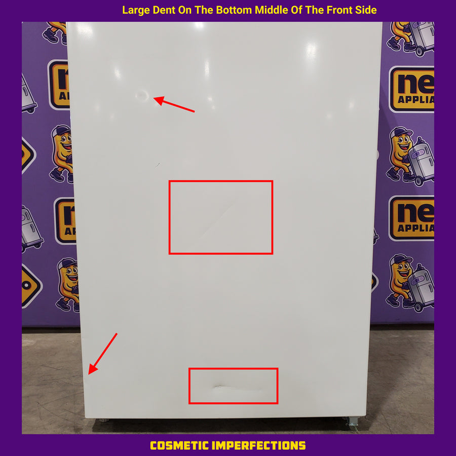 GE 21.3 Cu. Ft. Frost-Free Garage Ready Standup  Upright Freezer 25137SD693 - FUF21QRRWW - Scratch & Dent - Minor
