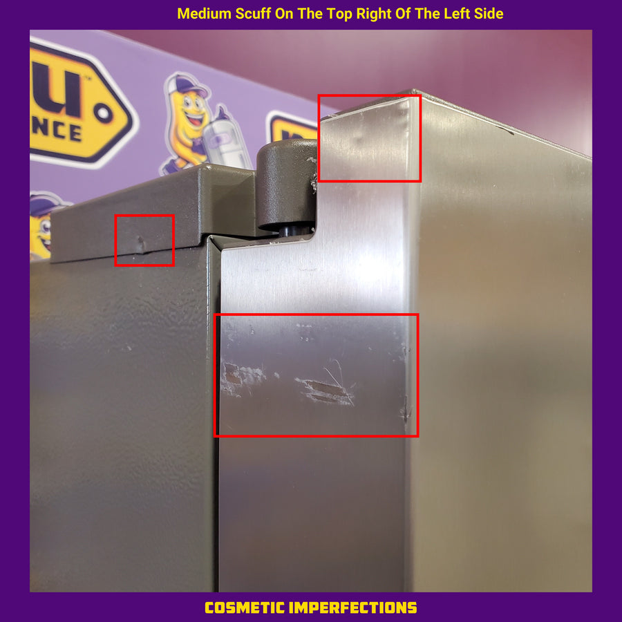 Hisense 29.1 cu. ft. Standard Depth Side by Side Refrigerator Stainless Steel 22133SD188 - HRS290P5FSE - Scratch & Dent (Minor)
