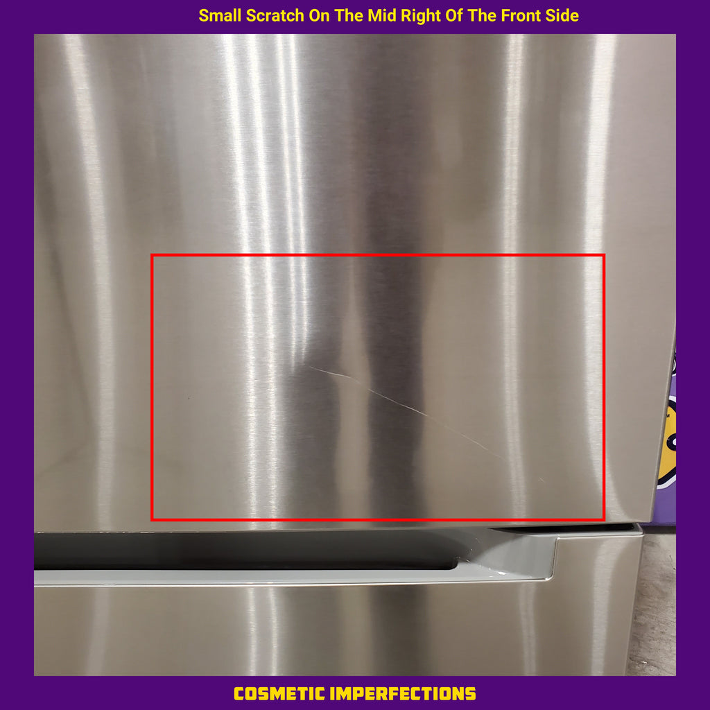 Pictures of Vissani 18.7 cu. ft. Bottom Freezer Refrigerator in Stainless Steel 25137SD705 - MDBF18SS - Scratch & Dent (Minor) - Neu Appliance Outlet - Discount Appliance Outlet in Austin, Tx