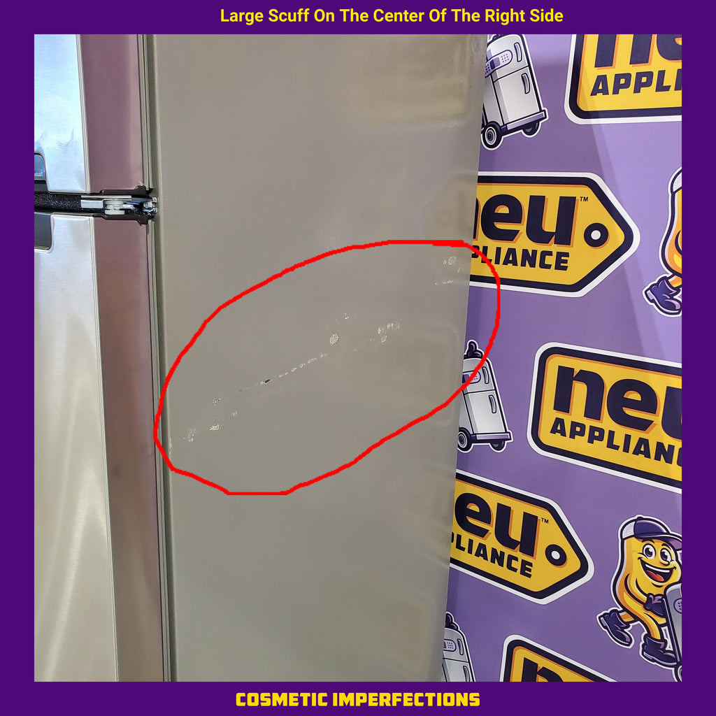 Whirlpool 18 Cu. Ft. 28" Wide Refrigerator in Stainless Steel 251311SD939 - WRT518SZFM - Scratch & Dent (Moderate)