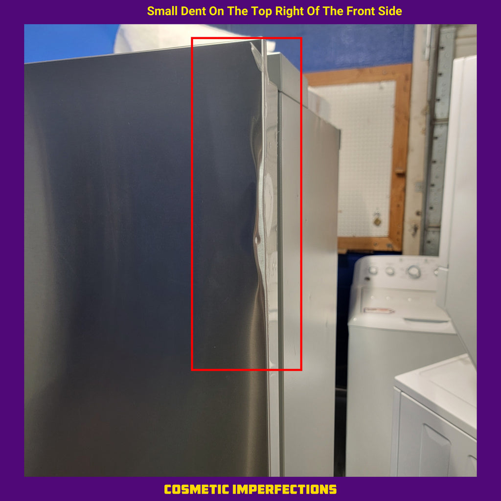 LG 25 cu. ft. Counter-Depth MAX™ with Zero Clearance™ 3-Door French Door Refrigerator with Thin Door Design 3SD688 - LF25Z6211S - Scratch & Dent (Major)