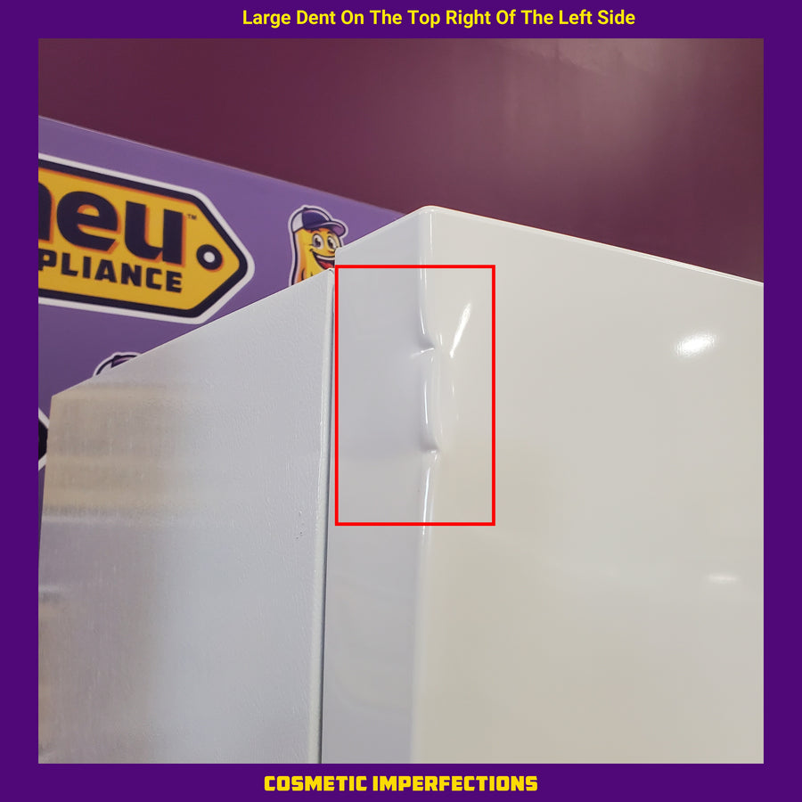 Frigidaire 20 Cu. Ft. Energy Star Garage Ready Upright Freezer in White 22136SD343 - FFUE2022AW - Scratch & Dent (Moderate)