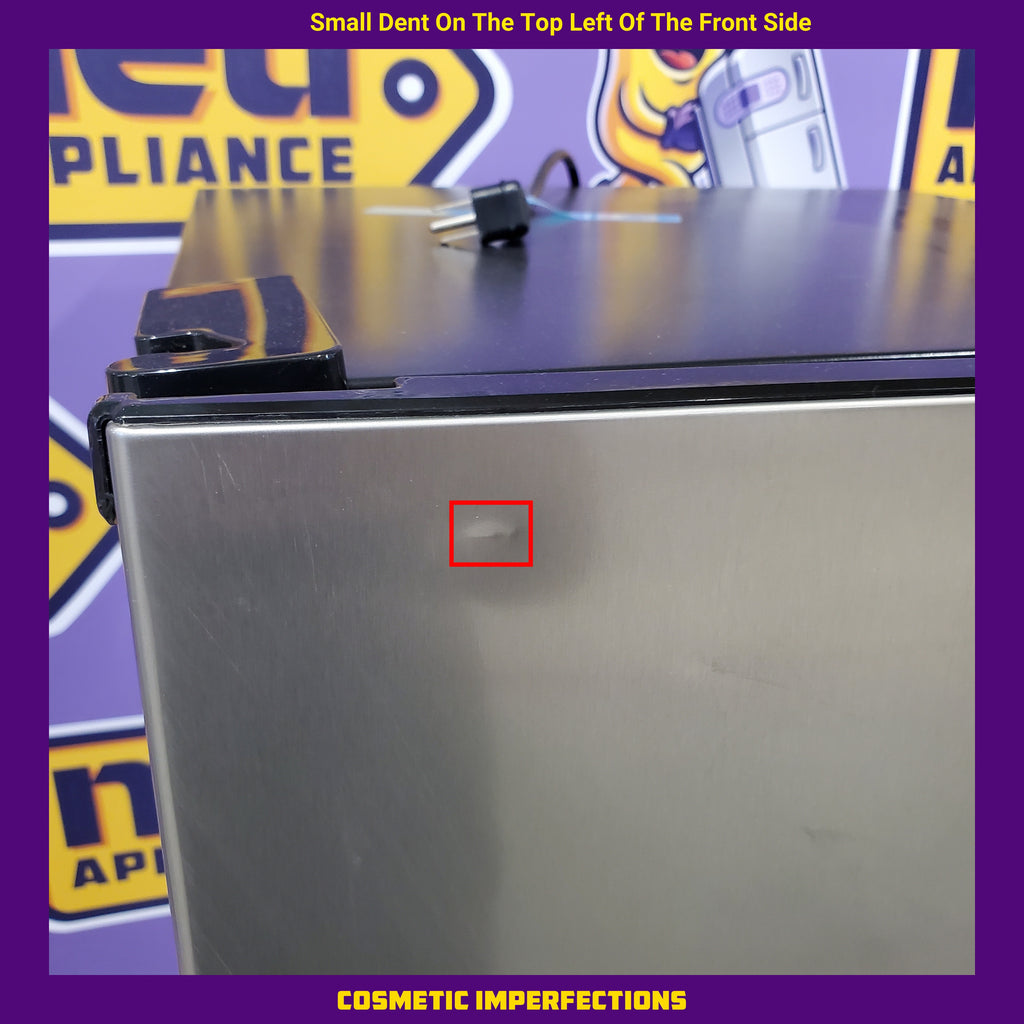 Pictures of Vissani 7.1 cu. ft. Manual Defrost Convertible Upright Freezer in Stainless Steel Look MDUFC7SS4 - Scratch & Dent (Minor) - Neu Appliance Outlet - Discount Appliance Outlet in Austin, Tx