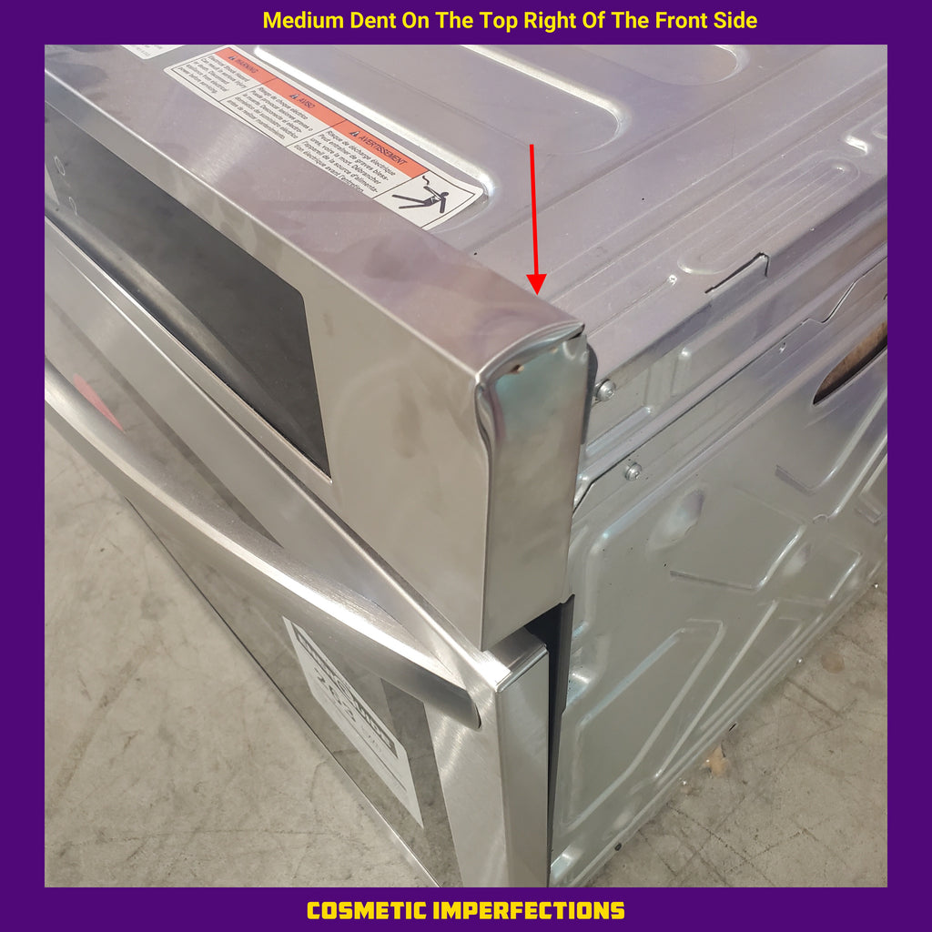 Pictures of Frigidaire Stainless Steel Electric 30 Inch Single Wall Oven with Fan Convection FCWS3027AS - Scratch and Dent (Moderate) - Neu Appliance Outlet - Discount Appliance Outlet in Austin, Tx