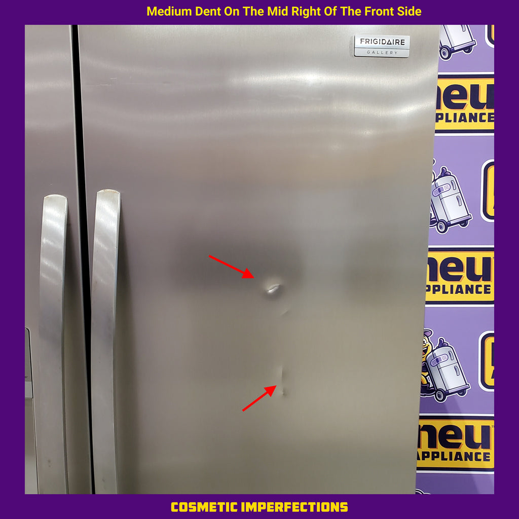 Pictures of Frigidaire Gallery Smudge Proof Stainless Steel 26 Cu. Ft. Side by Side Refrigerator with Bright LED Lighting 31134SD222 - GRSS2652AF - Scratch & Dent (Moderate) - Neu Appliance Outlet - Discount Appliance Outlet in Austin, Tx