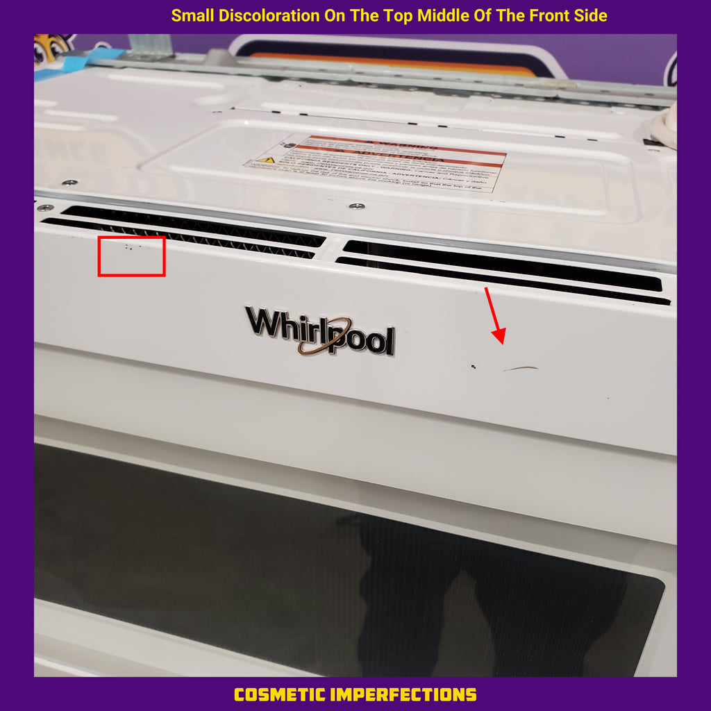 Pictures of Whirlpool 1.7 cu. ft. Microwave Hood Combination with Electronic Touch Controls 5SD287 - WMH31017HW - Scratch & Dent (Minor) - Neu Appliance Outlet - Discount Appliance Outlet in Austin, Tx