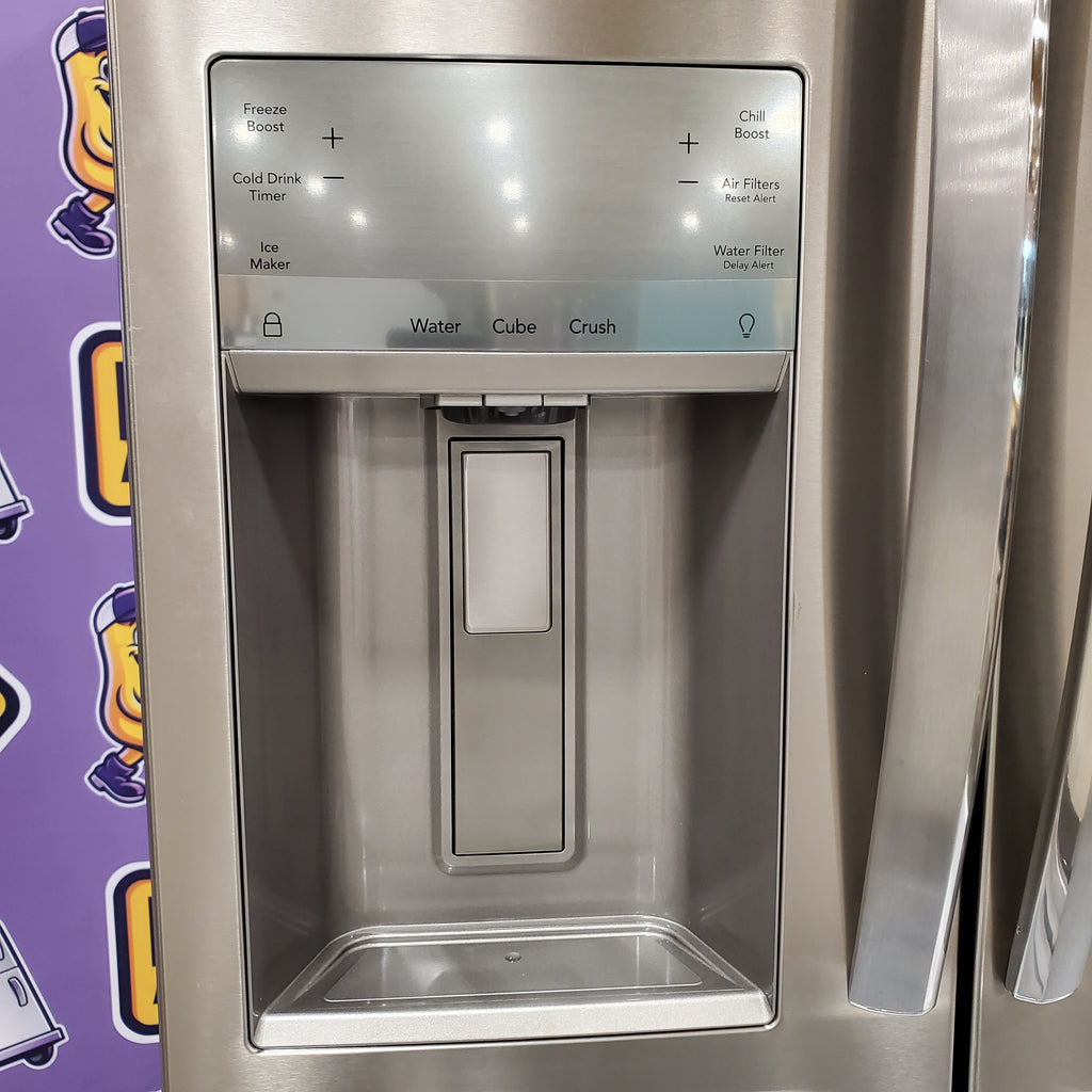 Pictures of Frigidaire Gallery 22 Cu. Ft. 4-Door Counter-depth French Door Refrigerator with Ice Maker (Fingerprint Resistant Stainless Steel) ENERGY STAR 20SD2 - GRMC2273CF - Scratch & Dent (Moderate) - Neu Appliance Outlet - Discount Appliance Outlet in Austin, Tx