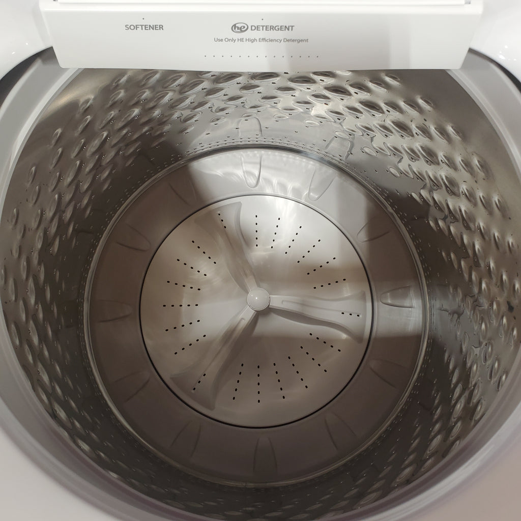 Pictures of Maytag Top Load 4.8 cu ft Washer with Deep Fill and Slow-Close Glass Lid 30133SD126 - MVW6200KW - Scratch & Dent (Minor) - Neu Appliance Outlet - Discount Appliance Outlet in Austin, Tx