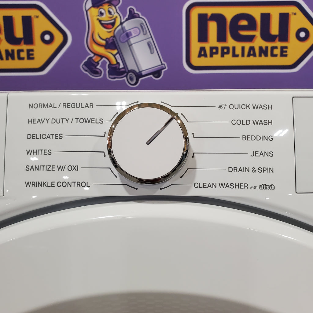 Pictures of Whirlpool White Front Load Energy Star 4.5 Cu. Ft. Washer with Tumble Fresh Option and Sanitize Cycle with Oxi WFW4720RW - Scratch and Dent (Minor) - Neu Appliance Outlet - Discount Appliance Outlet in Austin, Tx