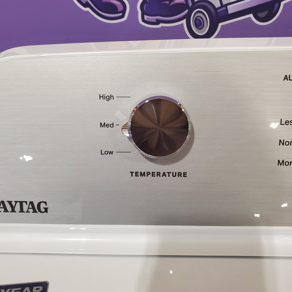 Pictures of MayTag 4.8 cu. ft. Top Load Washer with Extra Power, Built-In Water Faucet MVW5430MW - Scratch & Dent (Minor) and MayTag 7.0 cu. ft. Top Load Electric Wrinkle Prevent Dryer MED4500MW - Certified Refurbished - Neu Appliance Outlet - Discount Appliance Outlet in Austin, Tx