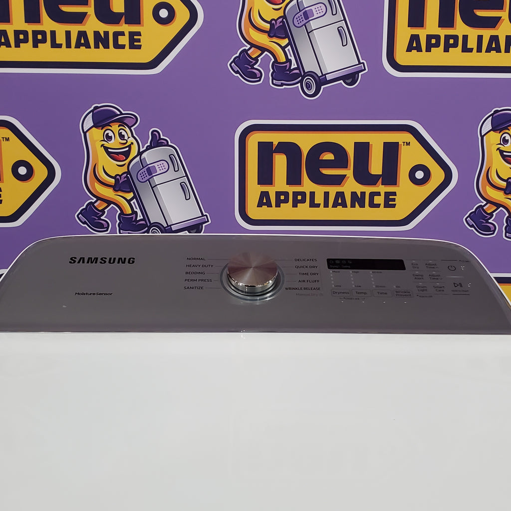 Pictures of Samsung White Extra Large 7.4 Cu. Ft. Capacity with Sensor Dry 05CR066 - DVE50R5200W - Certified Refurbished - Neu Appliance Outlet - Discount Appliance Outlet in Austin, Tx