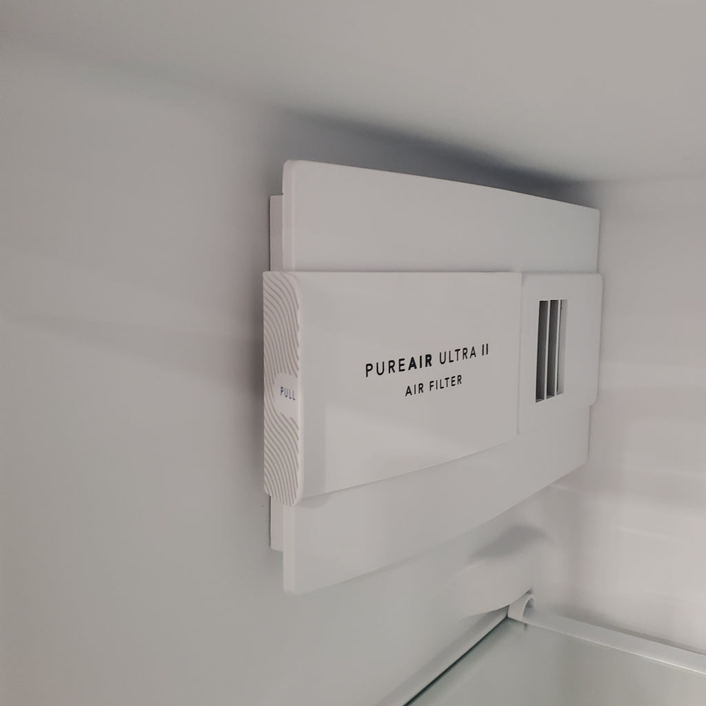 Pictures of Frigidaire Gallery 22.3-cu ft Counter-depth Side-by-Side Refrigerator with Ice Maker ENERGY STAR in Fingerprint Resistant Stainless Steel GRSC2352AF - Open Box - Neu Appliance Outlet - Discount Appliance Outlet in Austin, Tx