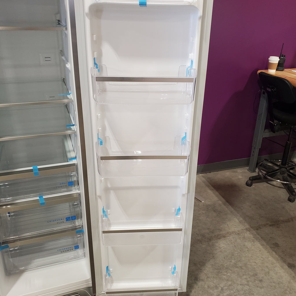 Pictures of Frigidaire Gallery Smudge Proof Stainless Steel 26 Cu. Ft. Side by Side Refrigerator with Bright LED Lighting GRSS2652AF - Scratch & Dent - (Minor) - Neu Appliance Outlet - Discount Appliance Outlet in Austin, Tx